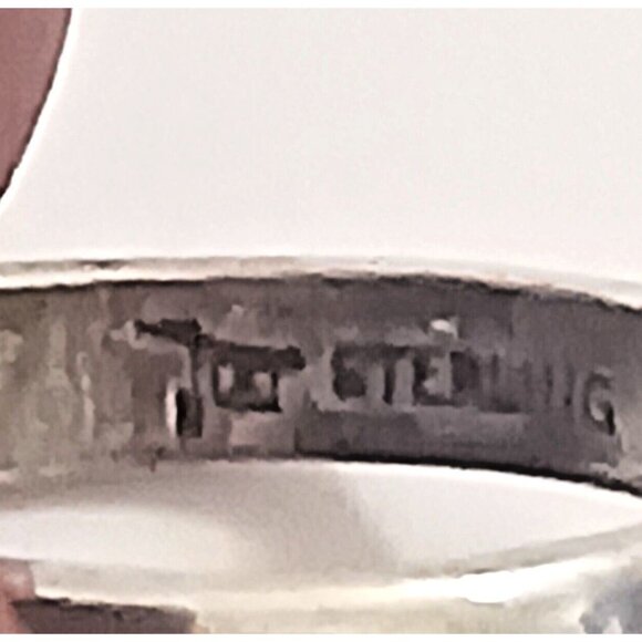 Vintage Bell Trading Post Sterling Carnelian Southwest Ring SZ 6.25 (1446) - Picture 5 of 6